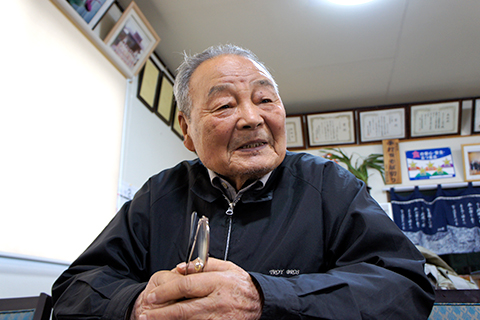 そば切り発祥の地本山そばの里、理事長　花村芳宏さん