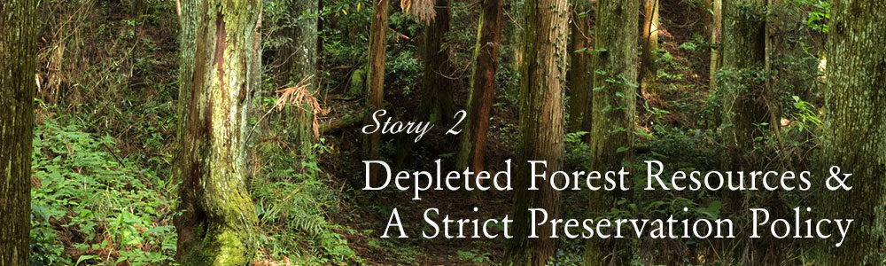 Story 2 - Depleted Forest Resources and A Strict Preservation Policy