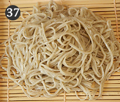 37.Handmade Soba Noodles
